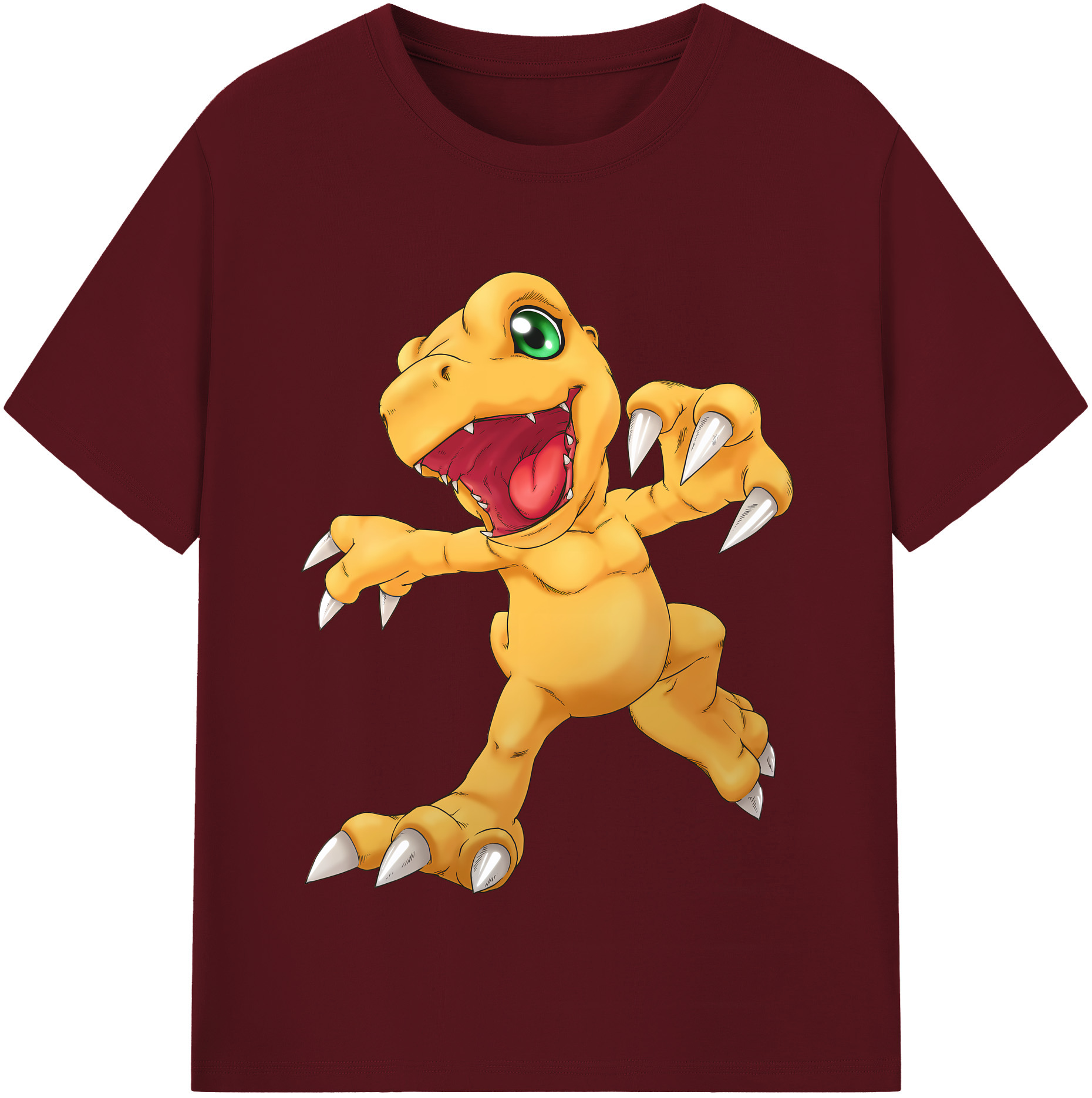（画像用） Digimon デジタルモンスター/デジモン 綿100％半袖Tシャツ（フロントプリント）